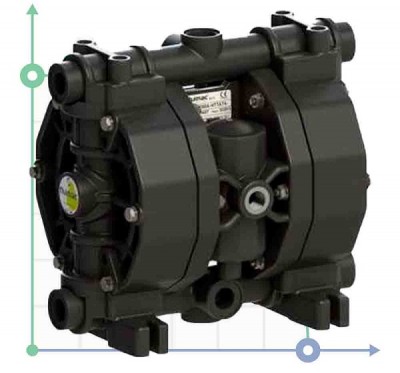 Pneumatic diaphragm pump P160