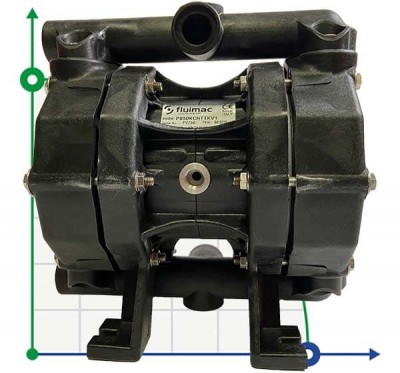 Pneumatic diaphragm pump P50