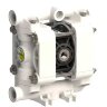 Pompe pneumatique à membrane pour acide PHOENIX P20 POM HYTREL+PTFE, 20 l/min