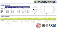 Погружной пневматический насос для газовых скважин FLUIMAC PIEZO PUMP 1, PVDF, 8 л/мин
