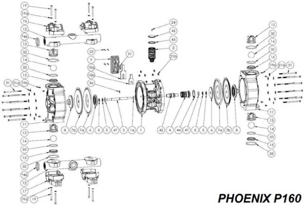 Bouchon, ECTFE, PHOENIX P160, P250