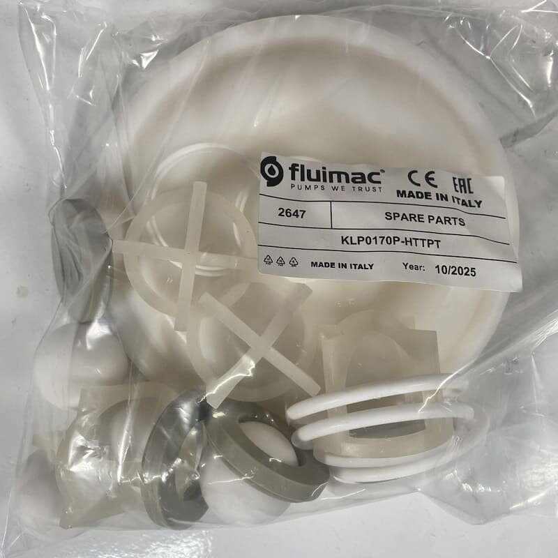 Kit de réparation pour pompe à membrane pneumatique FLUIMAC PHOENIX 170 HTTPT