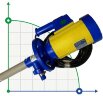 Бочковий насос JESSBERGER JP280-PP(HC)1200, Ø41mm