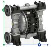 PHOENIX P700 ALU Pompe à membrane EPDM pour laque, 700 l/min