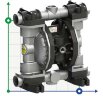 Pompe pneumatique à membrane pour solutions chimiques PHOENIX P250 ALU SANTOPRENE+PTFE, 250 l/min