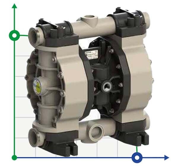 PHOENIX P250 PP HYTREL ATEX пневматичний мембранний насос
