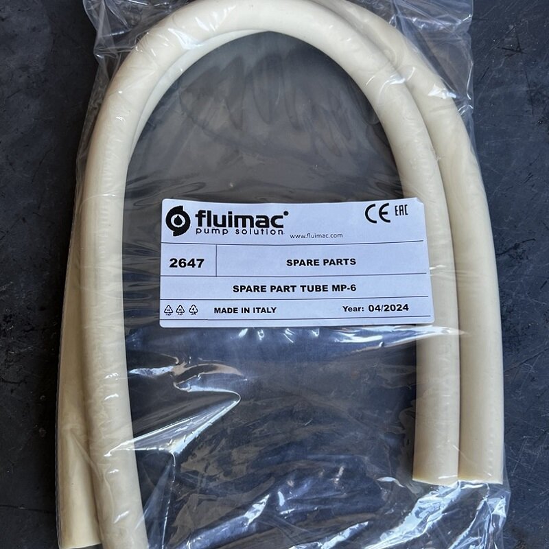 Tuyau en néoprène alimentaire D.9,5 NA. pour pompe FLUIMAC MP-6, 51CM