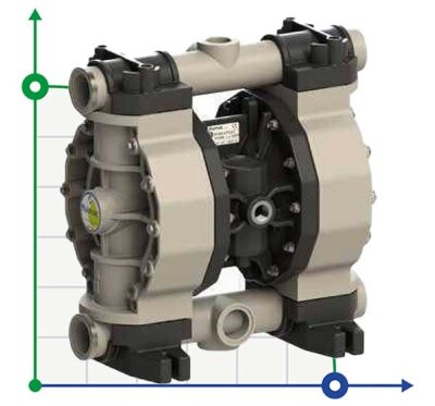 PHOENIX P250 PP SANTOPRENE ATEX pompa membranowa pneumatyczna