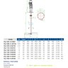 Низкооборотный миксер FLUIMAC RLV 037-4-210/80, 0,37 кВт, 210 об/мин, 380V