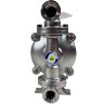Pompe pneumatique à membrane PHOENIX P35 AISI316 HYTREL+PTFE, 35 l/min pour coagulant