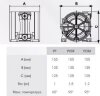 Pompe pneumatique à membrane PHOENIX 10-PP 1/4, P10P-HTTPV1