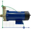 Pompe centrifuge FLUIMAC FMB-30-WR-V-N1-BN avec accouplement magnétique (Argal TMB 30)