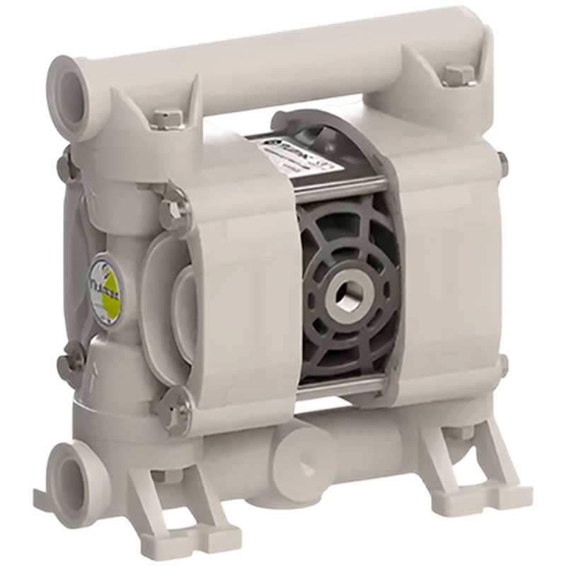 Pompe pneumatique à membrane PHOENIX P35 PP HYTREL+PTFE/NBR, 35 l/min pour prairie