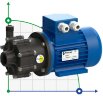 Pompe chimique à accouplement magnétique FLUIMAC COMPASS CM 4 PVDF, 0,12 kW, 220V