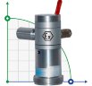 FLUIMAC NETTUNE N-AIR 1 drum pump pneumatic motor, 300 W, 220B