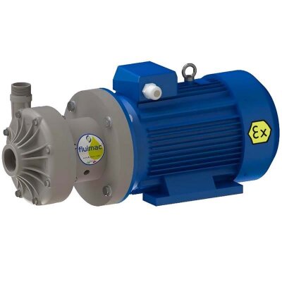Pompe chimique en plastique FLUIMAC DRAGON DR 45 PP, 5,5 kW, 380 V, Ex
