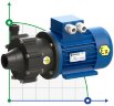 Säure- und wasserbeständige Pumpe mit Magnetkupplung FLUIMAC COMPASS CM 6 PVDF, 0,25 kW, 380V, Ex
