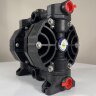 Bomba neumática de membrana para ácido sulfúrico PHOENIX P90 PVDF SANTOPRENE+PTFE, 100 l/min