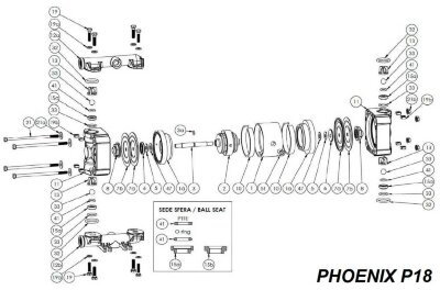 Kugel, PTFE, PHOENIX P18