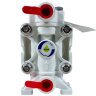 Bomba neumática de diafragma PHOENIX P04 POM NBR+PTFE, 4 l/min
