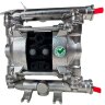 Pneumatic Diaphragm Pump PHOENIX P20 AISI316 HYTREL+PTFE, 20 l/min