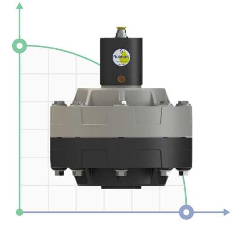 Pulsation damper 40 PVDF