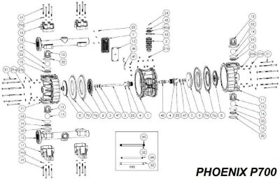 Membrana lado aire, EPDM, PHOENIX P700
