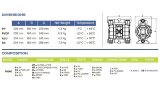 Pompe pneumatique à membrane PHOENIX P60 ALU HYTREL, 65 l/min pour adhésifs